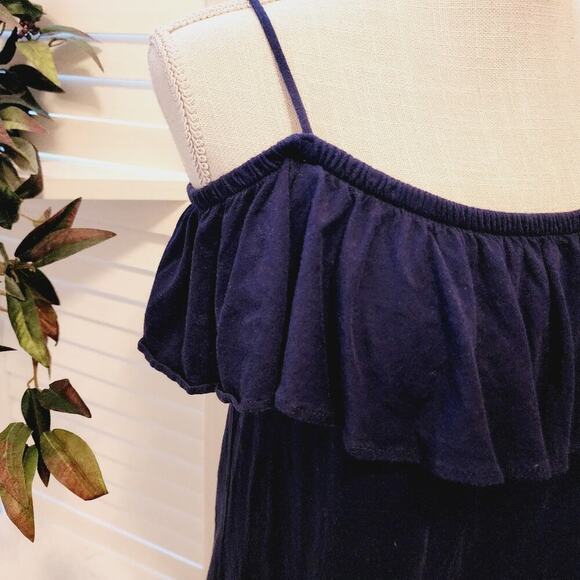 LILLY PULITZER NAVY RAFFLE LIGHT WEIGHT BLOUSE SIZE SMALL - Picture 4 of 7